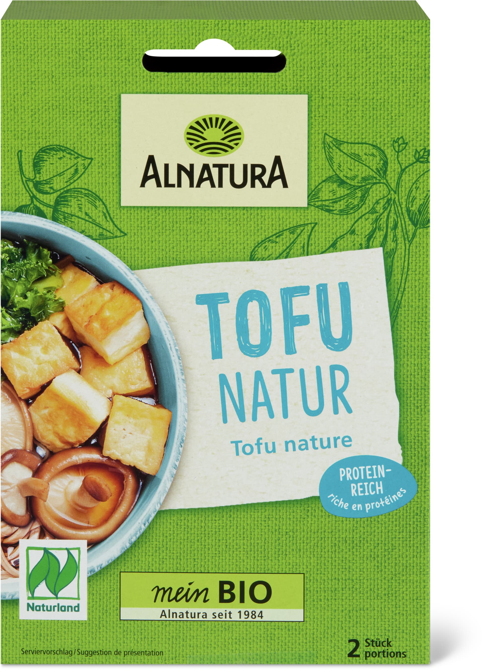 Alnatura Bio-Tofu natur 2x200g